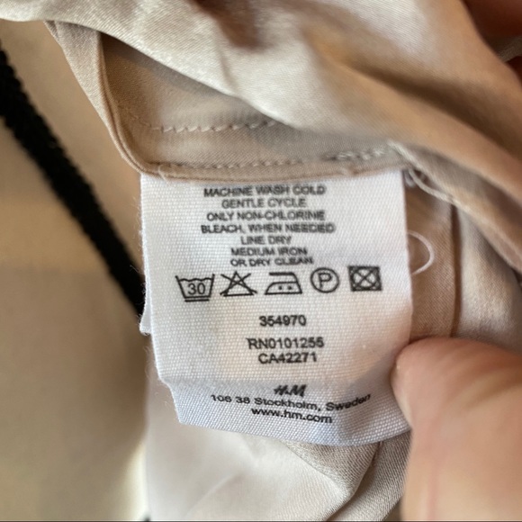 NWT Stella McCartney for H&M 100% Silk Dress Sz44 - Picture 8 of 8